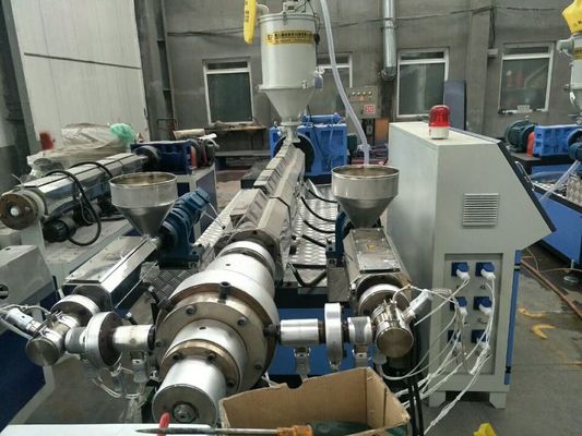 PE HDPE Drukpijp die tot Machine maken de Enige Machine van de Schroefextruder voor de Pijp van het Waterriool