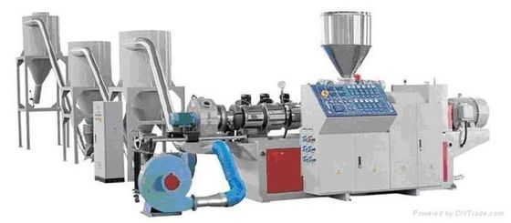 Goede prijs. De dubbele Machine 60KW van de Schroef Hete Scherpe Plastic Pelletiseermachine voor pvc online