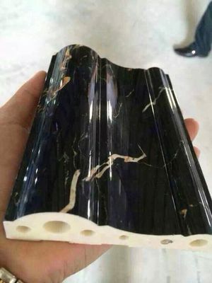 Goede prijs. Decoratieve Marmeren Plastic het Profielproductielijn van pvc, Marmeren het Profiel Plastic Extruder van WPC online