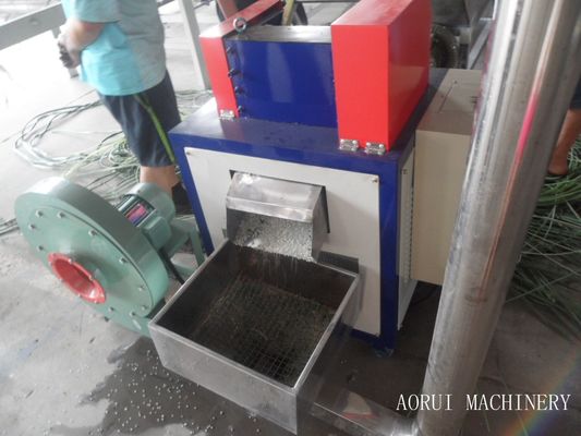 Machine van de de Filmgranulator van SS304 100kg/H de Plastic met Enige Schroef