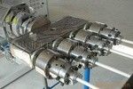 Goede prijs. Plastic van de de Pijpuitdrijving van de uitdrijvingsmachine pp Tweeling Plastic de Lijn Enige Schroef online