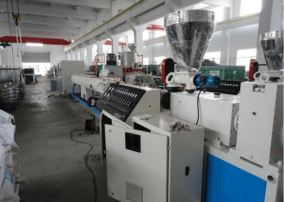 Goede prijs. Extruder van de de Schroefpijp van pvc de Tweeling, pvc-Pijp die Machine voor Irrigatie maken online