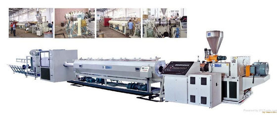 Goede prijs. Dubbele de Uitdrijvingsmachine van de Schroefpijp/Pvc-Pijp die Machine voor Irrigatie maken online