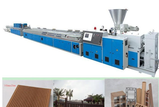 Goede prijs. Volledig automatische van de het Profieluitdrijving van pvc WPC Plastic de Lijn Houten Plastic Samengestelde Machines online