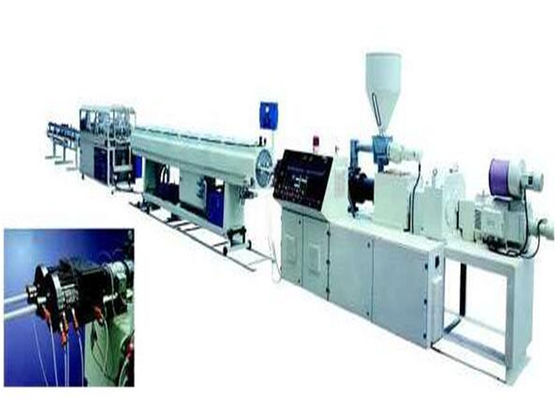 Goede prijs. 20 - 63mm de Tweelingpijp die van pvc Machine/Dubbele PLC van de Pijpextruder Controle maken online