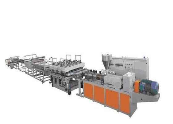 Goede prijs. Plastic Raad die Wpc-Uitdrijvingsmachine/Fouble-de Extruder van de Schroefraad maken online