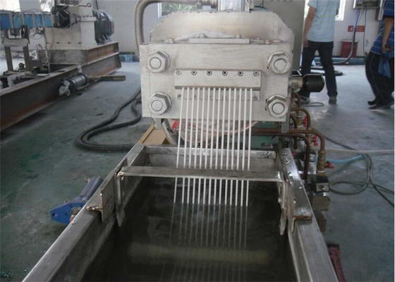 Goede prijs. Enige PE van het Schroef Dubbele Stadium Plastic Pelletiserende Machine met PLC Controlesysteem online