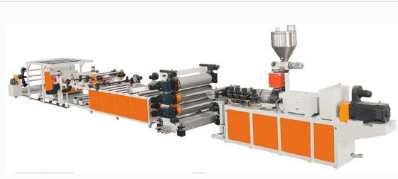 Goede prijs. Het decoratieve Plastic Blad die van pp Machine, de Enige Extruder van het Schroef Plastic Blad, pp-PE Bladmachines maken online