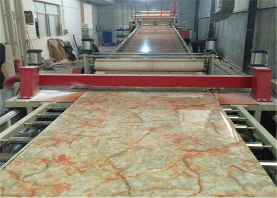 Goede prijs. Ce van de het Bladproductielijn van pvc Faux Marmeren, het Marmeren Blad die van pvc Machine/Plastic Bladextruder maken online