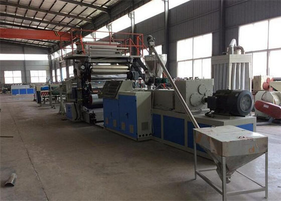 Goede prijs. De kunstmatige Lijn die van de het Bladuitdrijving van pvc Plastic voor het Marmeren Blad van pvc Machine maken online
