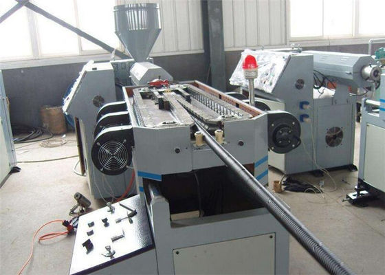 Goede prijs. PE pp plooide de Enige Muur van pvc Machine Φ9mm van de Pijp de Plastic Uitdrijving – 35mm online