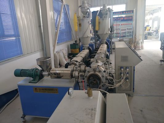 Machine voor het maken van HDPE PE-gaspijpen/waterpijpen, enkel schroef-extruder met CE-certificaat
