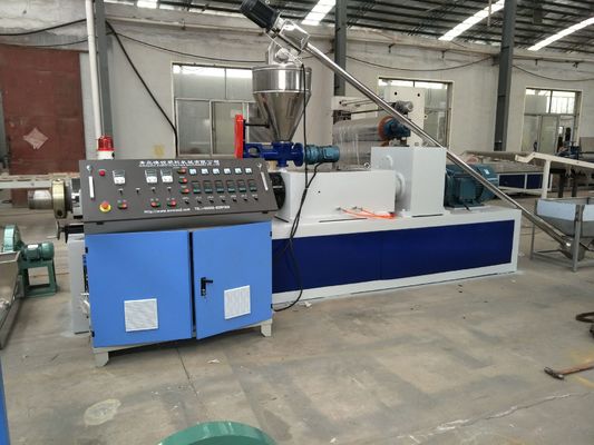 Elektropvc-pvc die van de de Machine Tweelingschroef van Kabel Plastic Korrels Machine pelletiseren