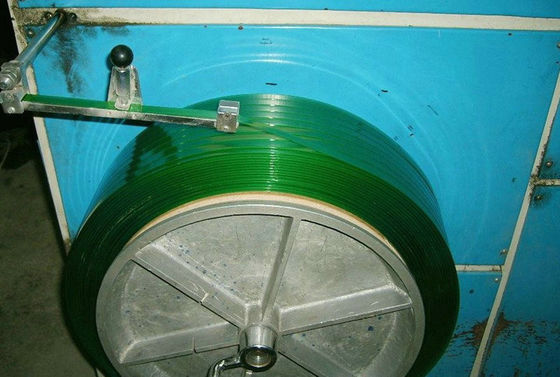 Goede prijs. HUISDIER die Bandmachine voor Twee Riemen vastbinden, Extruder van de de Band de Dubbele Schroef van de HUISDIERENriem online
