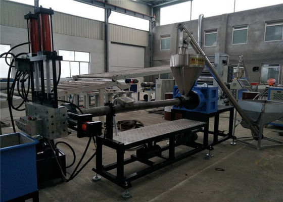Enige Schroefpp PE Plastic Korrelsmachine voor Gerecycleerd Materiaal