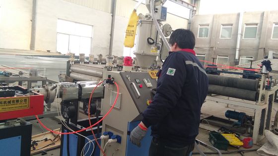 Goede prijs. Hoog efficiënte SJ65/33 HDPE enkelwandige golfdraadbuis-extruderingsmachine online