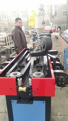 PP PE Plastic Gengorrelde Pipe Extrusion Line Single Wall Gengorrelde Pipe Making Machine