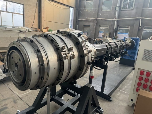 16mm tot 630mm HDPE-pijpproductielijn, enkel schroef-extruder