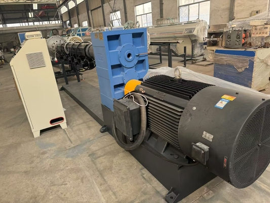 Omron Temperatuurcontroller Plastic Pipe Extrusion Line Met Aluminium Alloy Mould