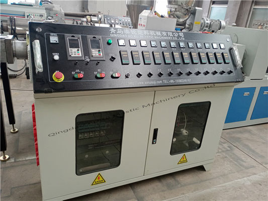 90mm van de de Pijpuitdrijving van pvc de Dubbele Pijp die van de de Lijn volledig Automatische Output Machine maken