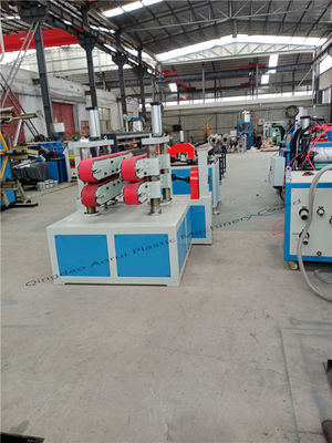 van de de Pijp de Tweelingschroef van pvc van 38Cr Moaia Output die van de de Extruder Dubbele Pijp Machine maken