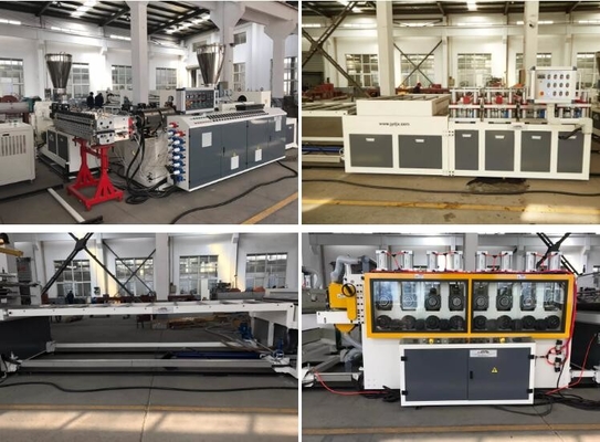 Goede prijs. Van de de Raadsuitdrijving van pvc Wpc Machine 1220*2440mm 400kg/H-Korst het Schuimen online