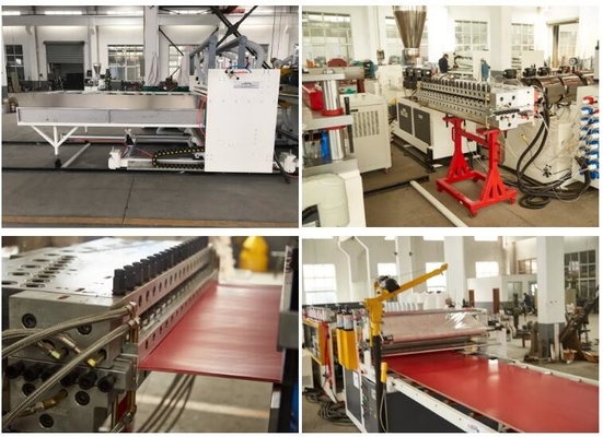 Goede prijs. 300KW het Schuimraad die van pvc Celuka de Productielijn van de Machinewpc Raad maken online